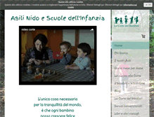 Tablet Screenshot of lacortedeibambini.com